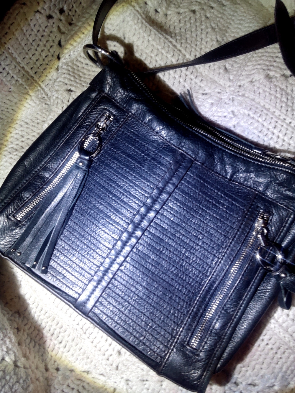 B MAXOWSKY Black Hand/Shoulder Bag